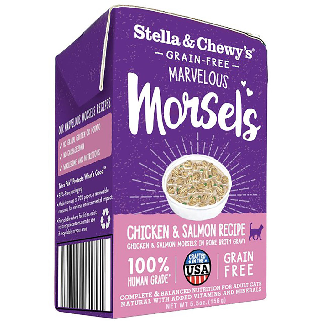 Stella and Chewy's Marvelous Morsels Chicken and Salmon Medley Cat Food -