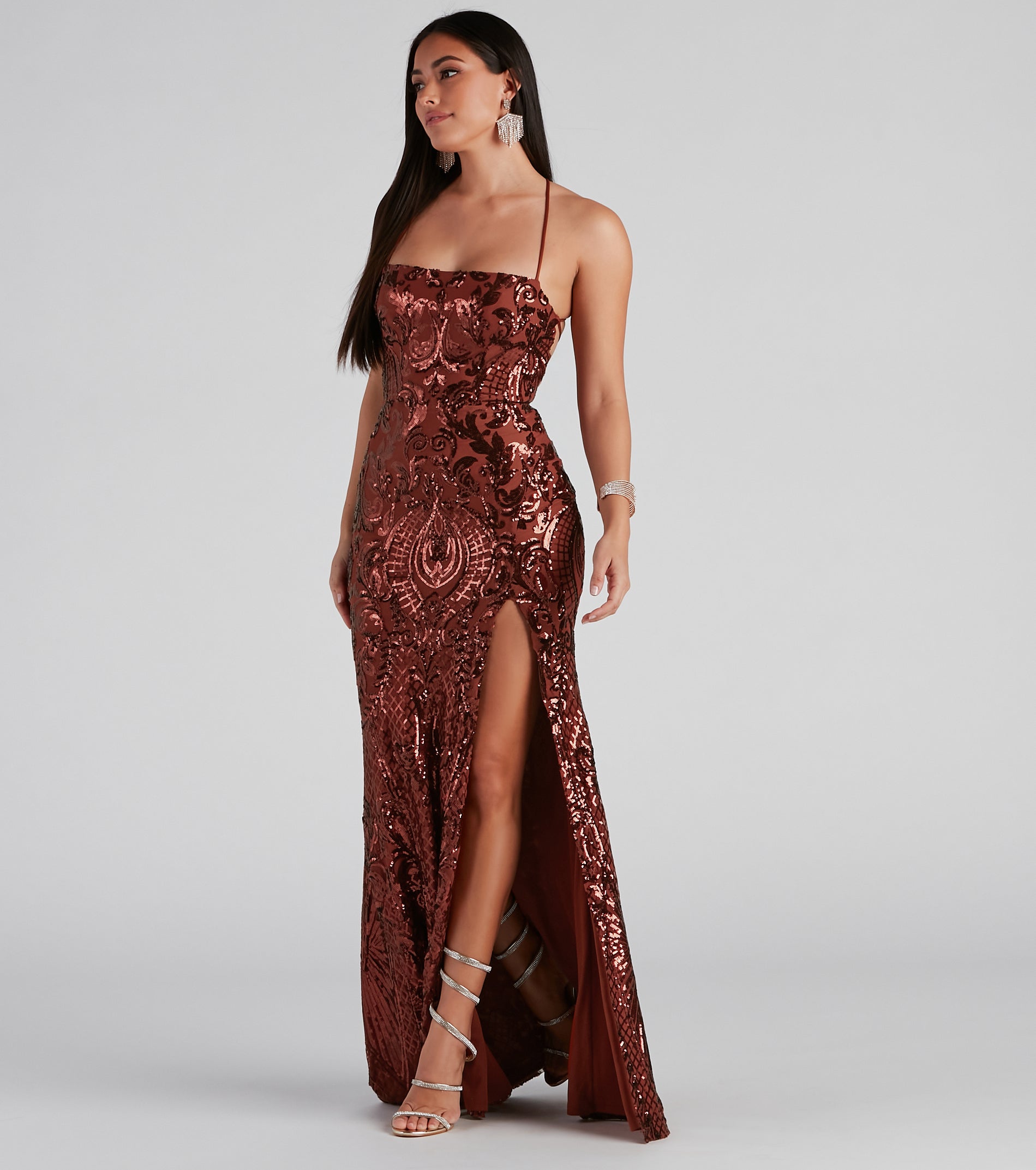 Rowena Sequin Mermaid Dress