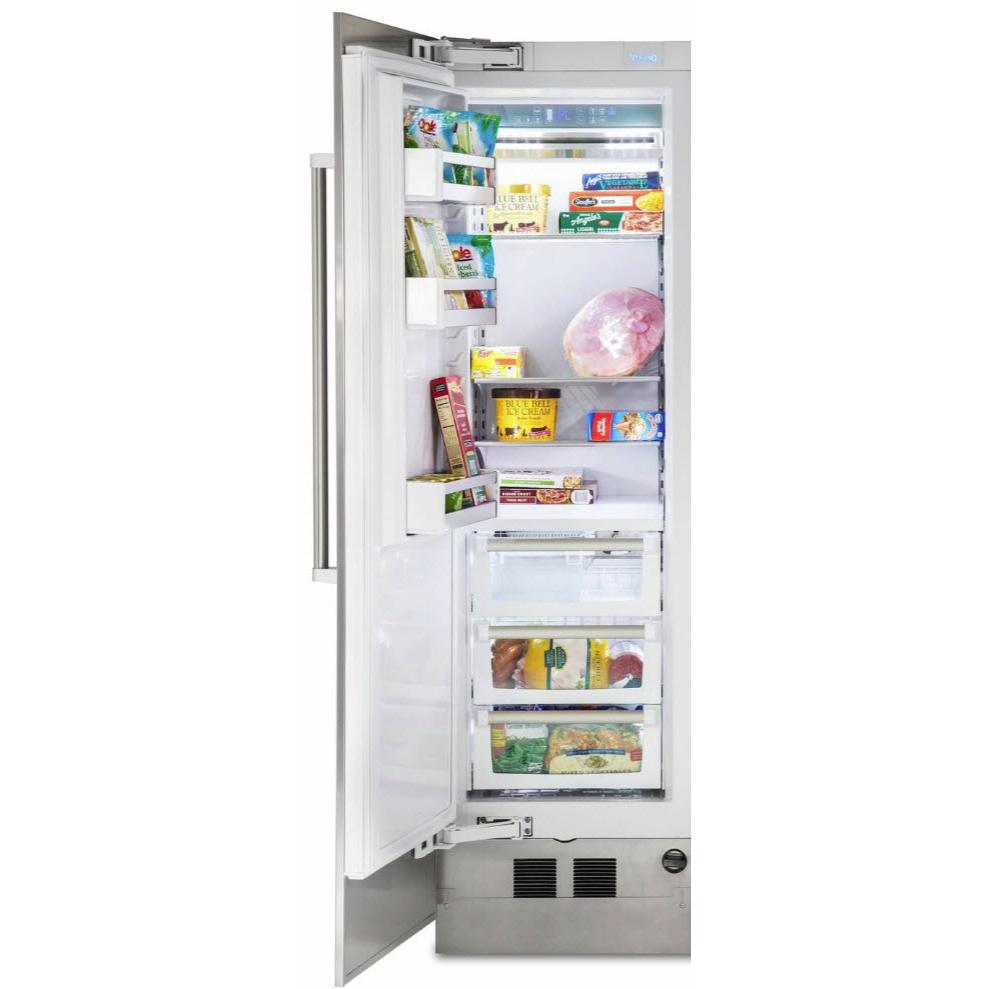 Viking 12.2 cu.ft. Upright Freezer with Interior Ice Maker VFI7240WLSS