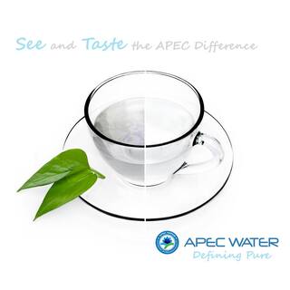 APEC Water Systems Supreme 75 GPD Under-Sink Quick Change Twist Filter Reverse Osmosis Drinking Water Filtration System RO-TWIST