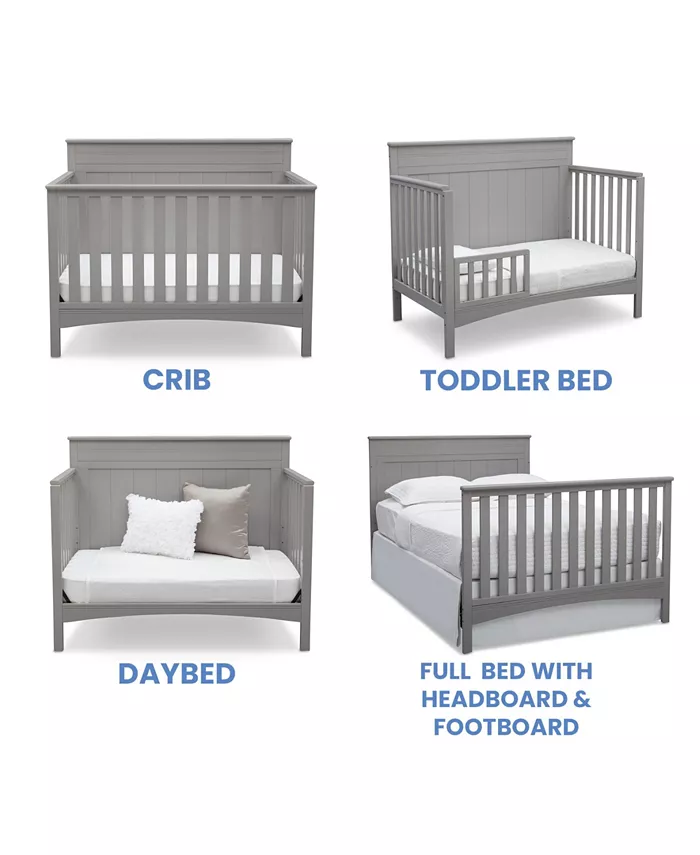 Delta Children Fancy 4-In-1 Convertible Crib