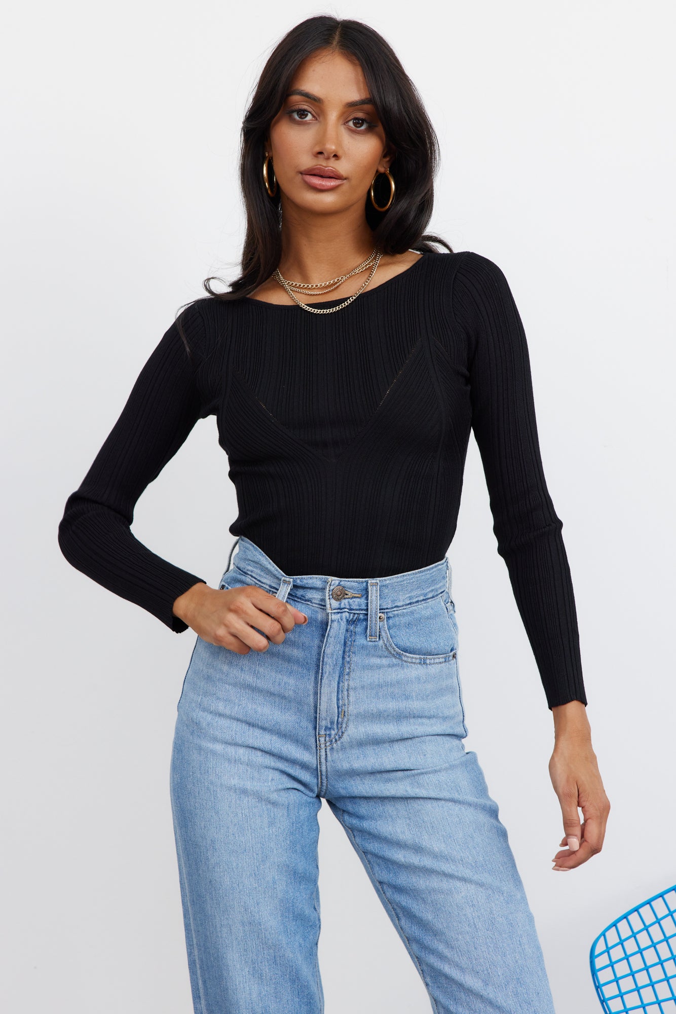 Bethany Top Black