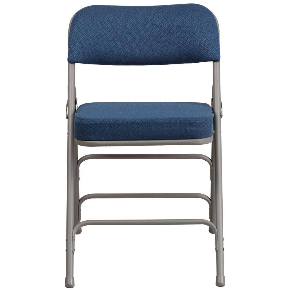 Flash Furniture Navy Metal Folding Chair (2-Pack) CGA-AW-167340-NA-HD