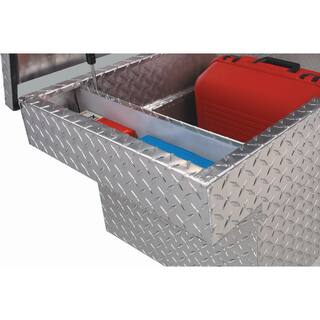 Delta 70 Diamond Plate Aluminum Full Size Crossbed Truck Tool Box 1-306000