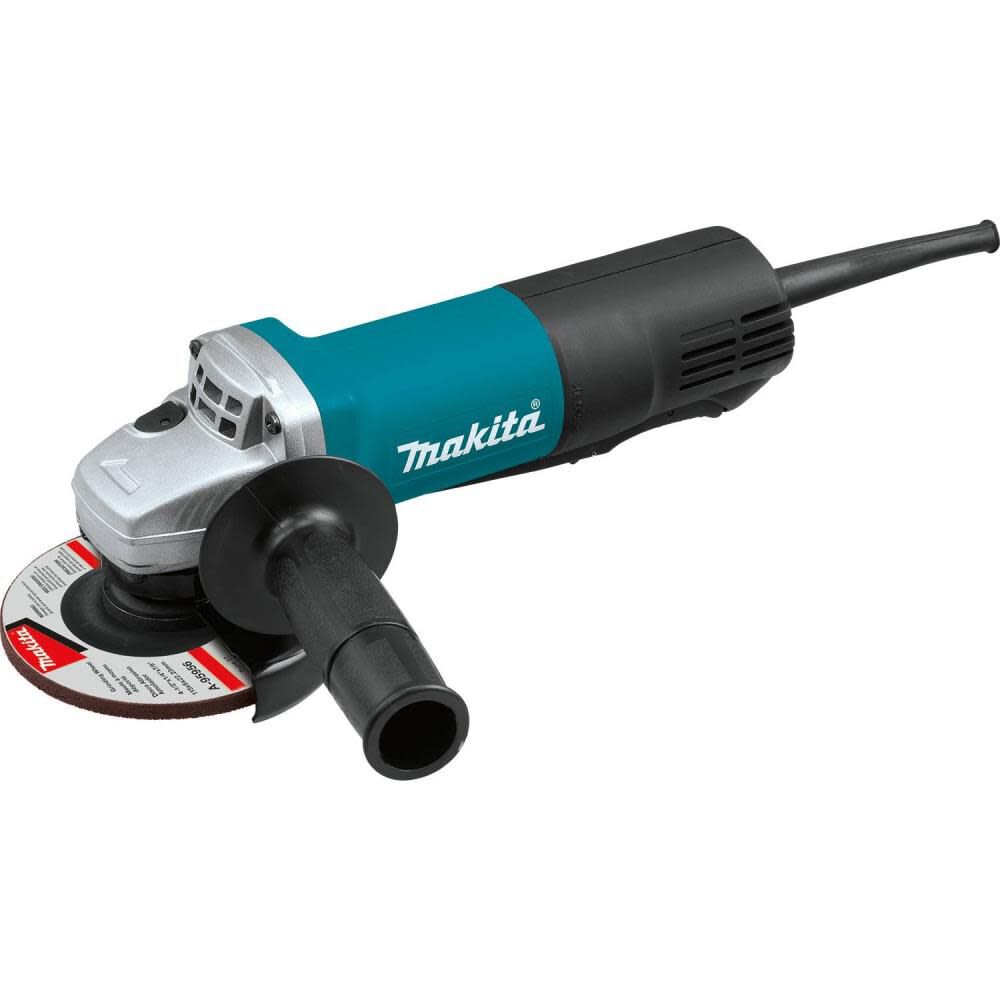 Makita 14 In. Cut-Off Saw with 4-1/2 In. Paddle Switch Angle Grinder LW1401X2 from Makita