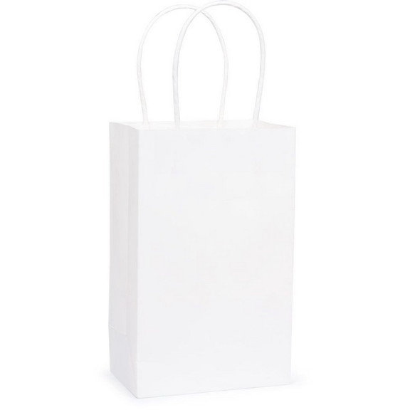 Amscan 261161 White Favor Bag   NS