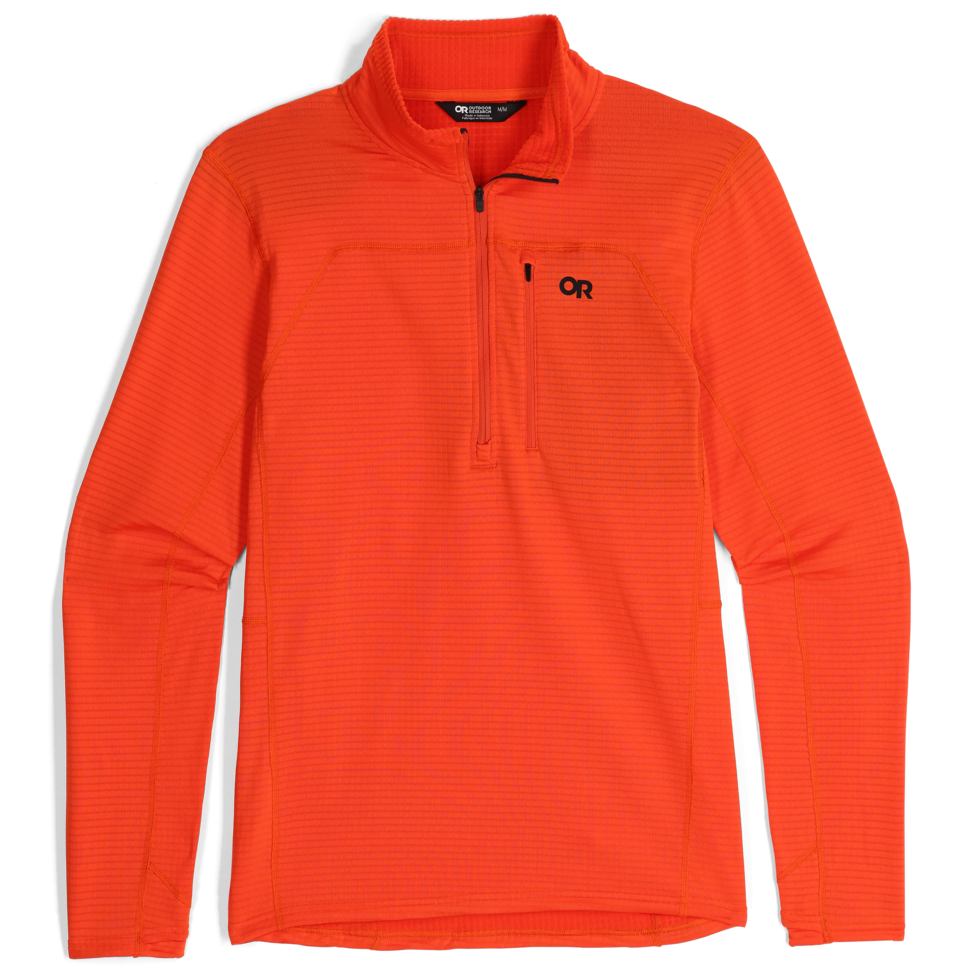 Men's Vigor Grid Fleece Half Zip