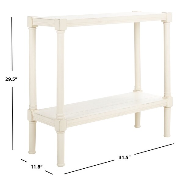 SAFAVIEH Rafiki Bottom Shelf Console Table - 31.5