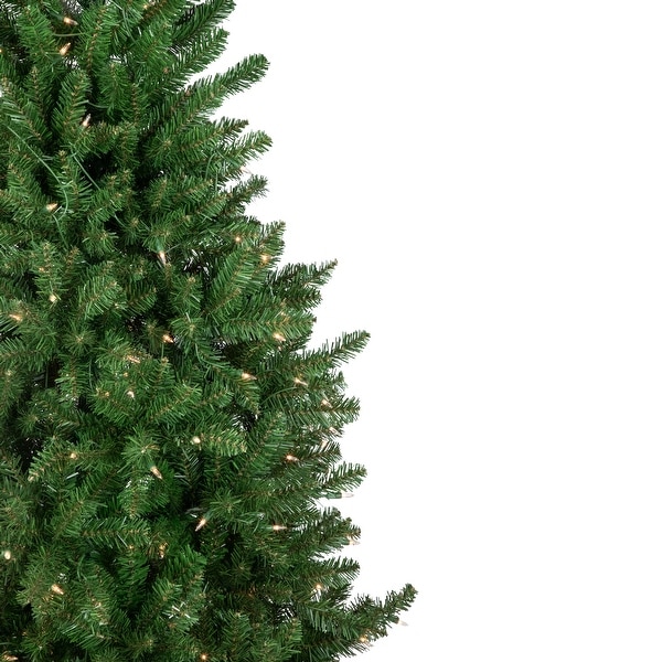 15' PreLit Genoa Fraser Fir Slim Artificial Christmas Tree Clear Lights