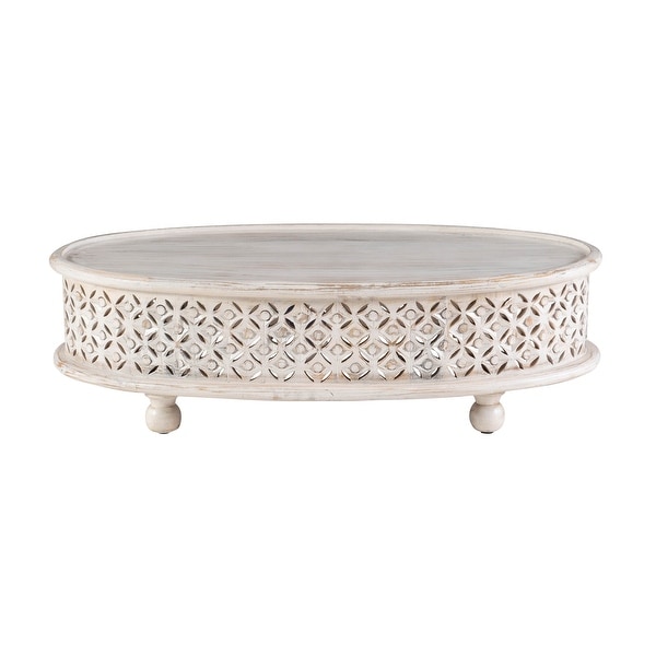 Jennifer Boho Oval Coffee Table