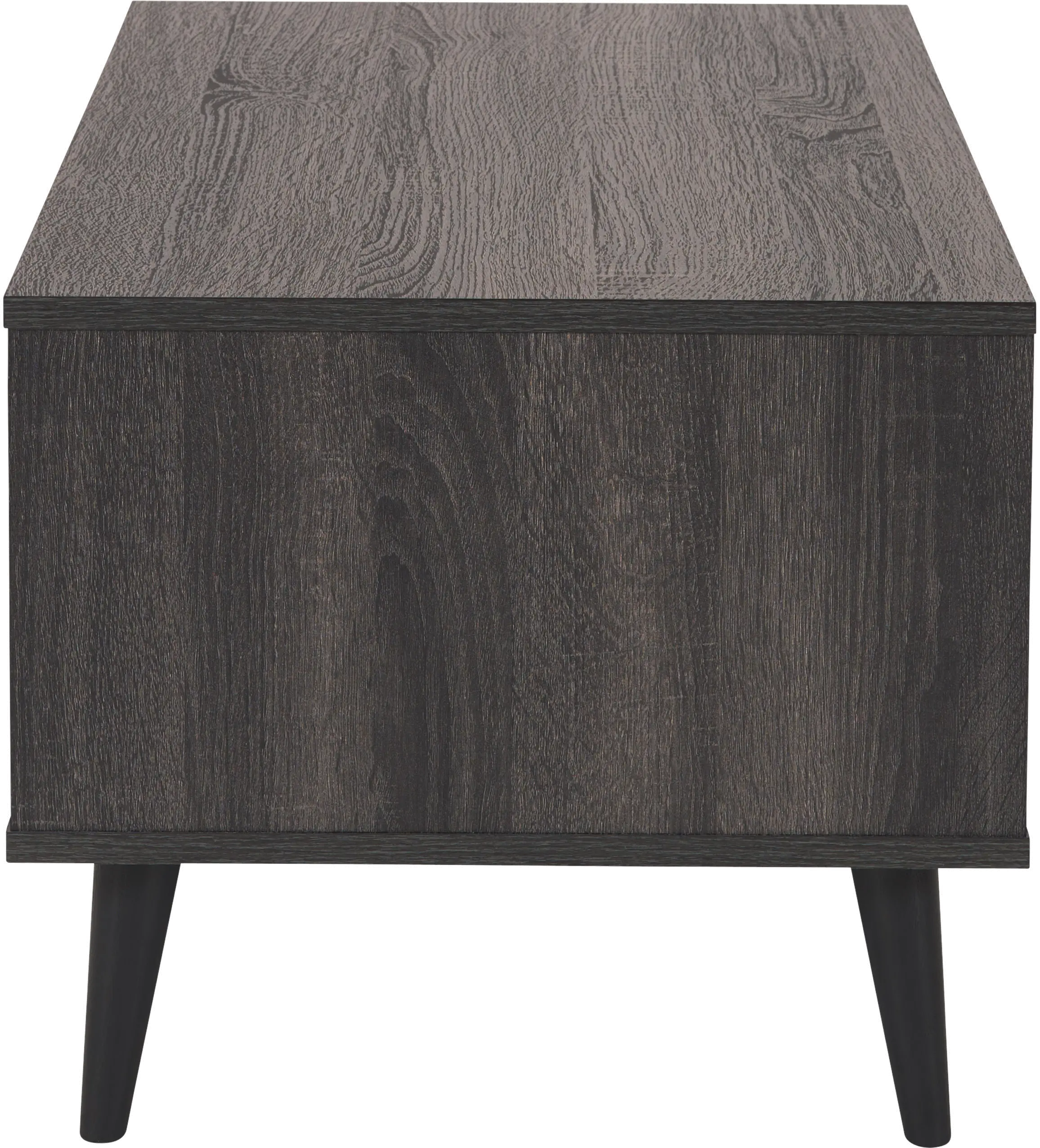 Cole Dark Gray Coffee Table with Storage