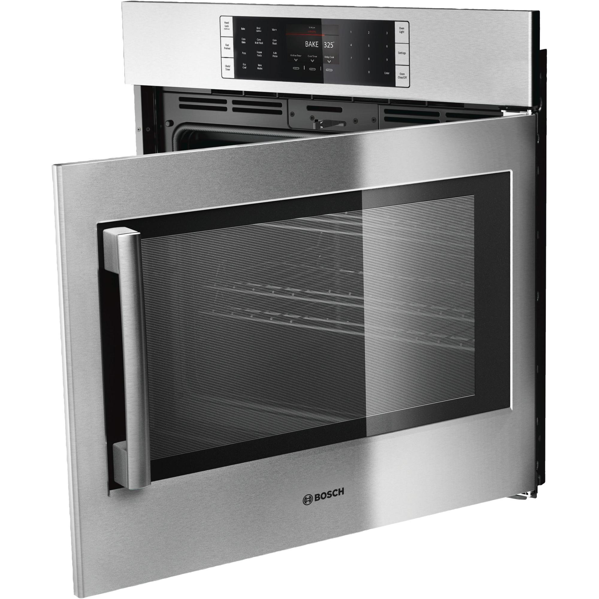 Bosch 30-inch, 4.6 cu. ft. Built-in Single Wall Oven with Convection HBLP451RUC