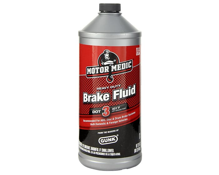 Gunk Super Heavy Duty DOT 3 Brake Fluid 32 oz. M4432