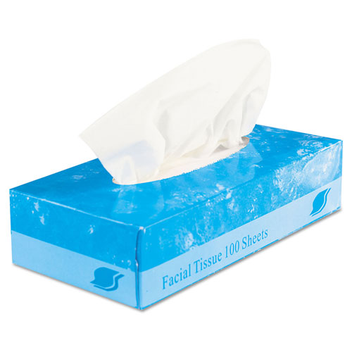 GEN Boxed Facial Tissue | 2-Ply， White， 100 Sheets