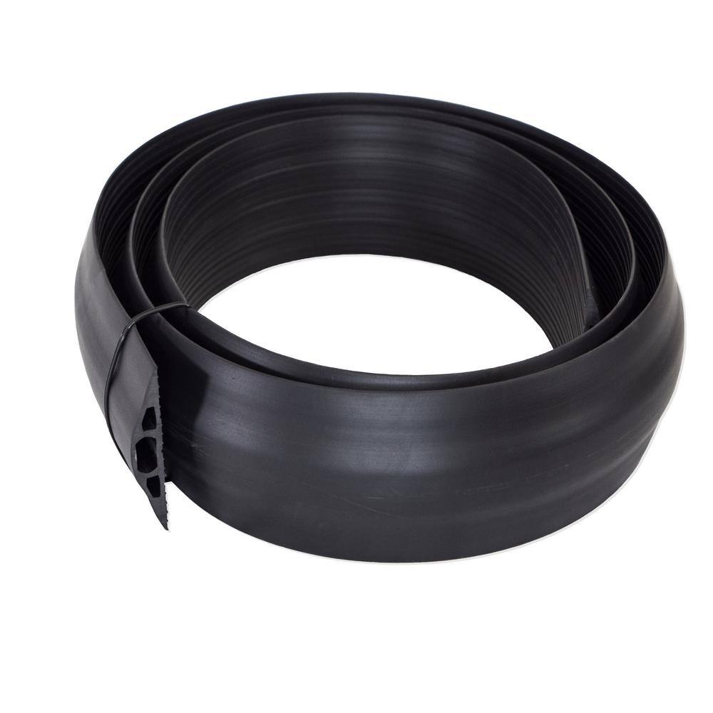 LINE BOSS 5 ft. x 3.5 in. Industrial Grade 3-Channel Wire Cord and Cable Protector 6300-5C