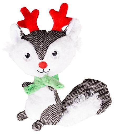 Duvo Plus Xmas Plush Squirrel (Dogs ， Toys and Sport ， Stuffed Toys)