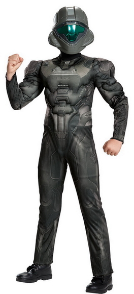 Disguise Boy's Muscle Spartan Buck Costume