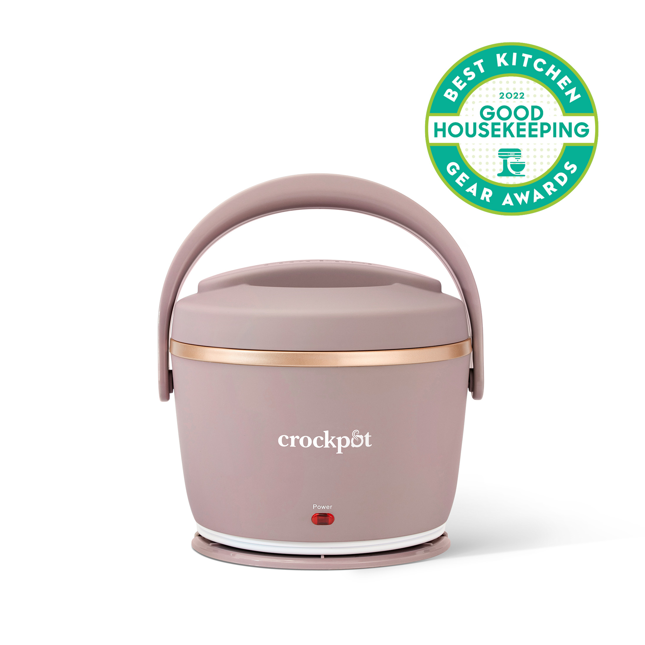 Crockpot Electric Lunch Box， Portable Food Warmer， 20-Ounce， Sphinx Pink