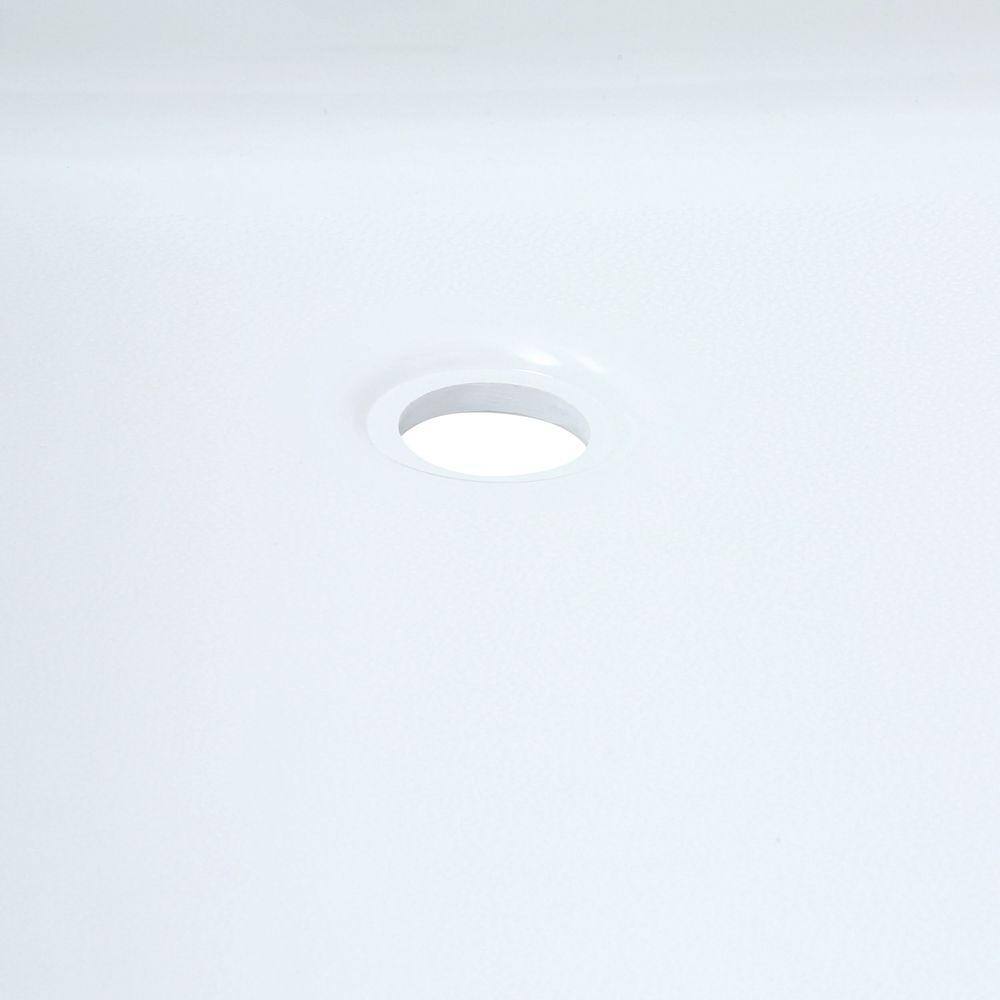 STERLING Accord 5 ft. Left Drain Rectangular Alcove Soaking Tub in White 71151110-0