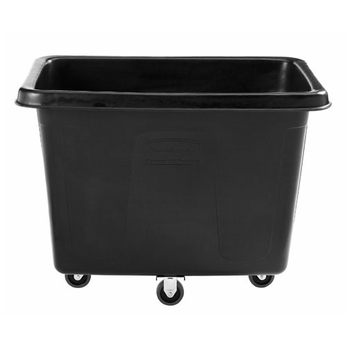 Rubbermaid 1867538 Cube Truck， 12 Cubic Feet， Black