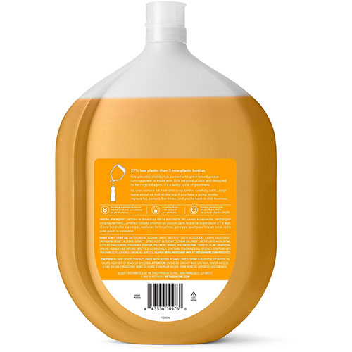 Method Products Inc. Method Products Dish Soap Refill - Liquid - 54 fl oz (1.7 quart) - Clementine Scent - Orange | MTH328103