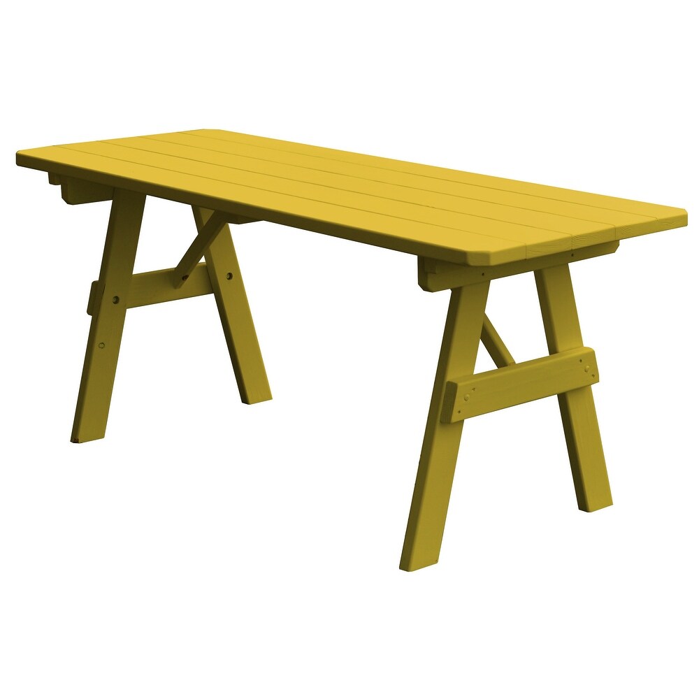 Pine 4' Traditional Picnic Table