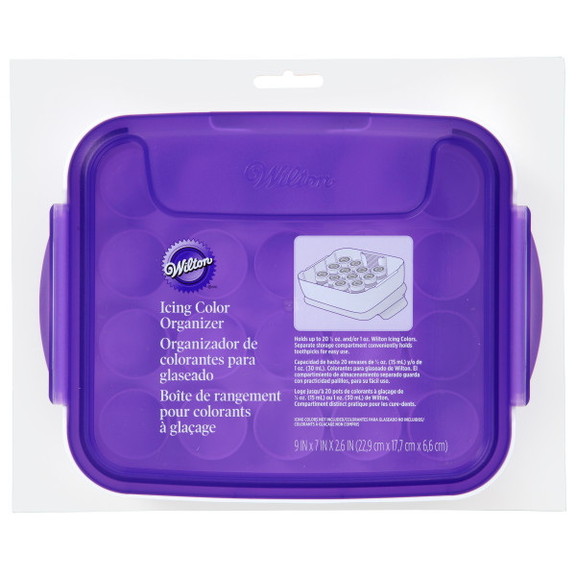 Wilton 405 8783 Icing Color Organizer Case   Cake ...