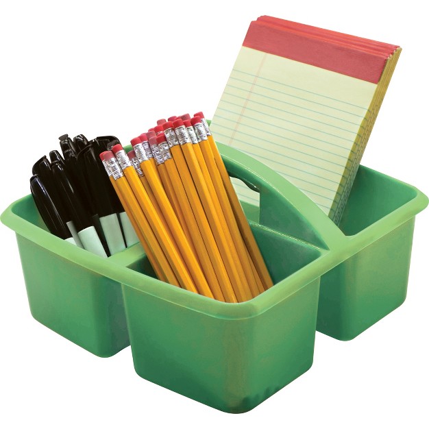 Teacher Created Resources Lime Plastic Storage Caddy Pack Of 6