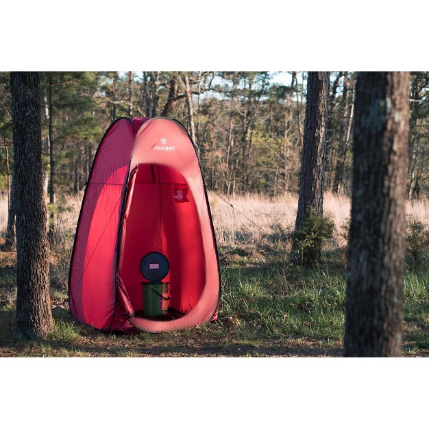 Stansport Pop Up Privacy Shelter Red