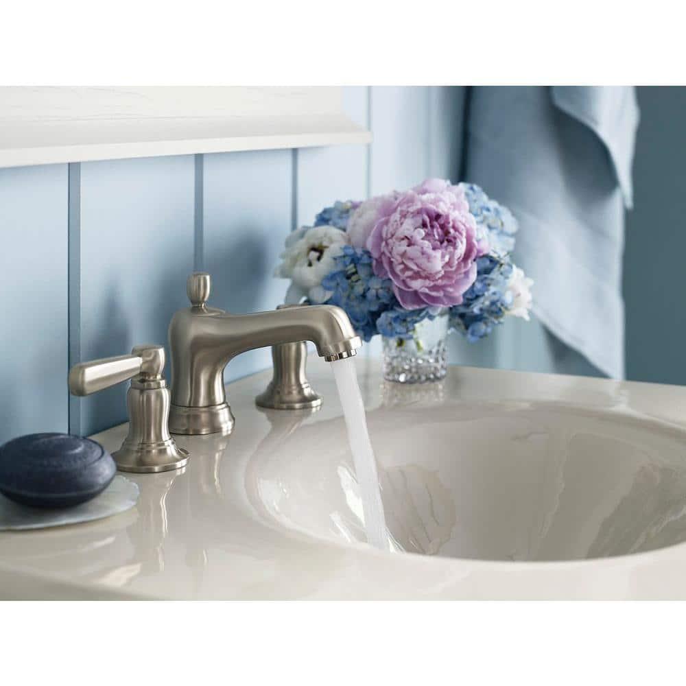 KOHLER Bancroft 8 in Widespread 2Handle LowArc Bathroom Faucet in Chrome