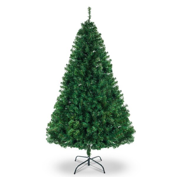 7ft Green Artificial Christmas Tree with 1334 Branch