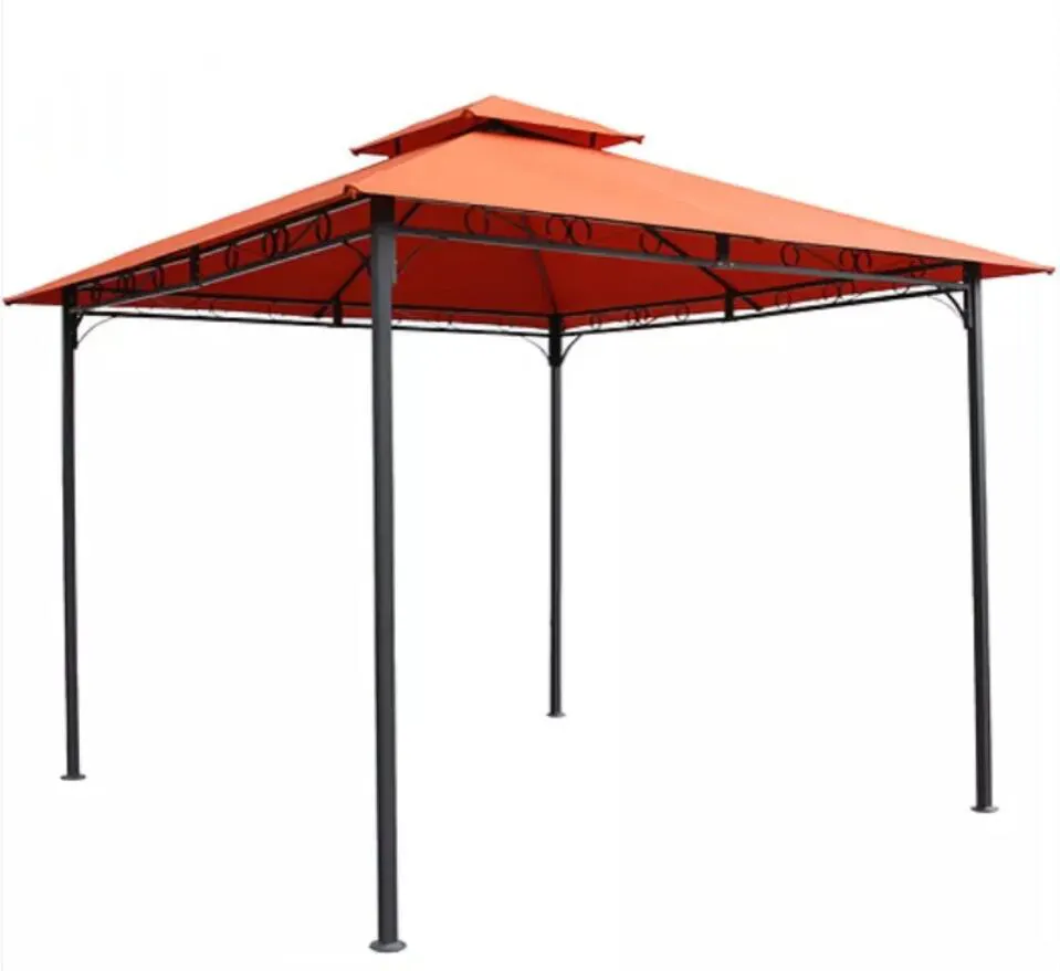 Popular factory  Supply Aluminum Metal Outdoor Bar Grill Bbq Gazebo garden