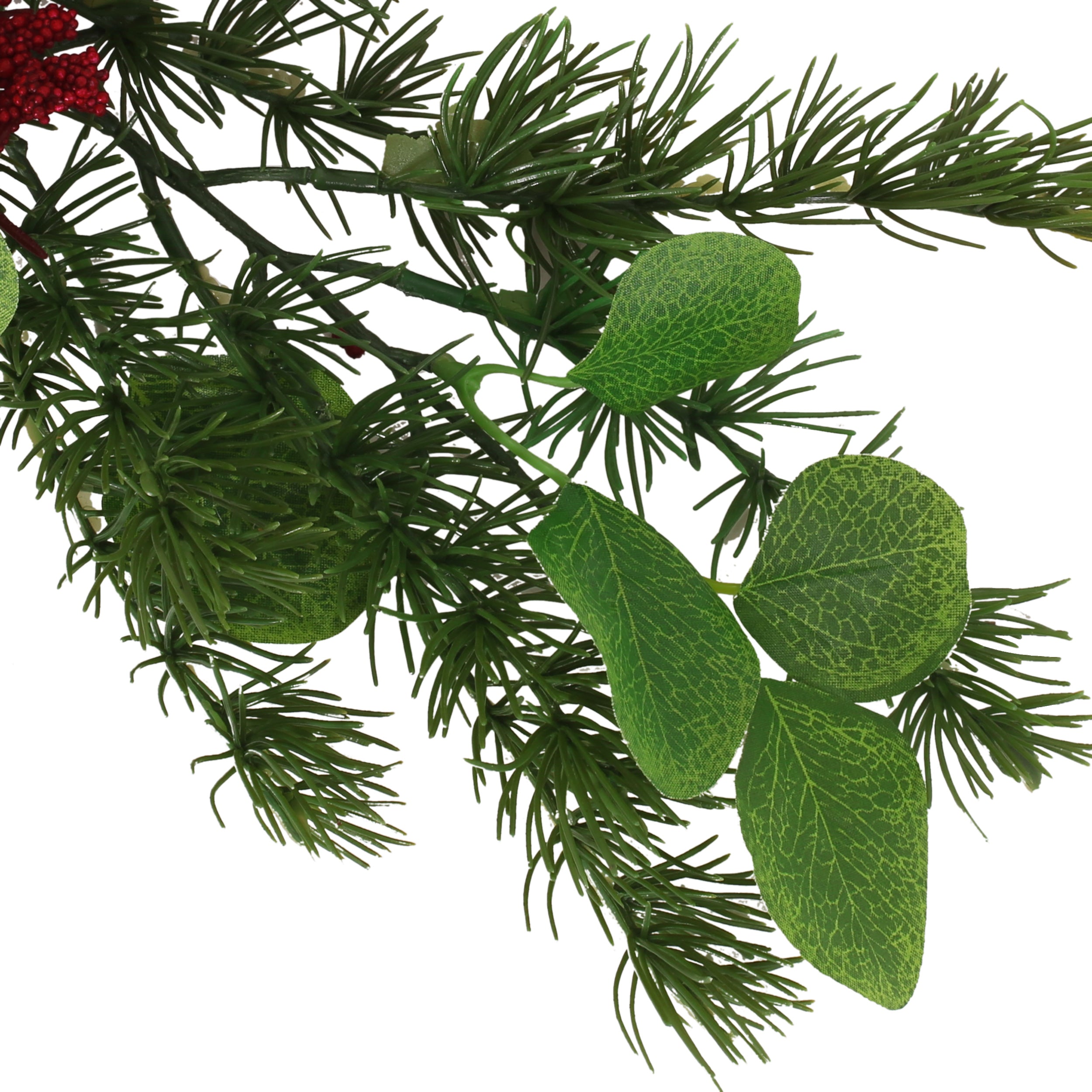 Loveren 5-foot Eucalyptus and Pine Artificial Garland with Berries