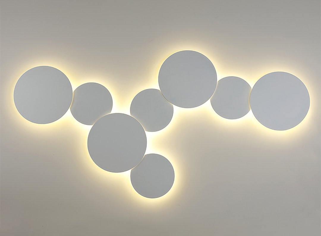 Geometric Disc Wall Lamp