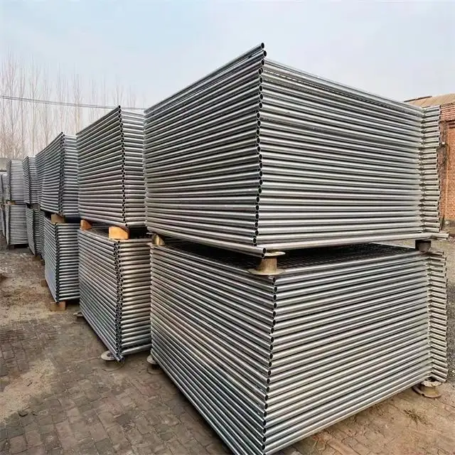 Hot dip galvanized event residential safety Australia temporary fence panel for construction building safe fence panel