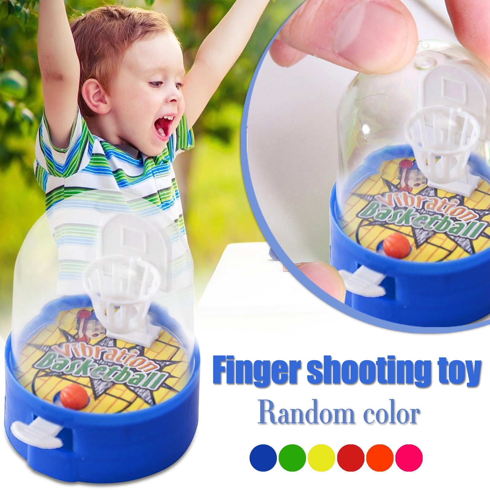 Takeoutsome Kids Mini Shooting Toys Handheld Palm Toy Mini Finger Basketball Shooting Game Desktop Table Basketball Game Toys Gift