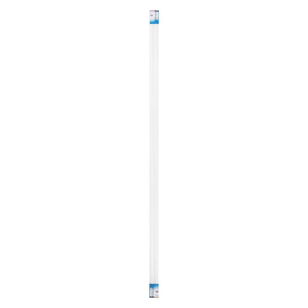 Sylvania 75-Watt 8 ft. Linear Tube T12 Fluorescent Light Bulb Daylight Deluxe (2-Pack) 22636