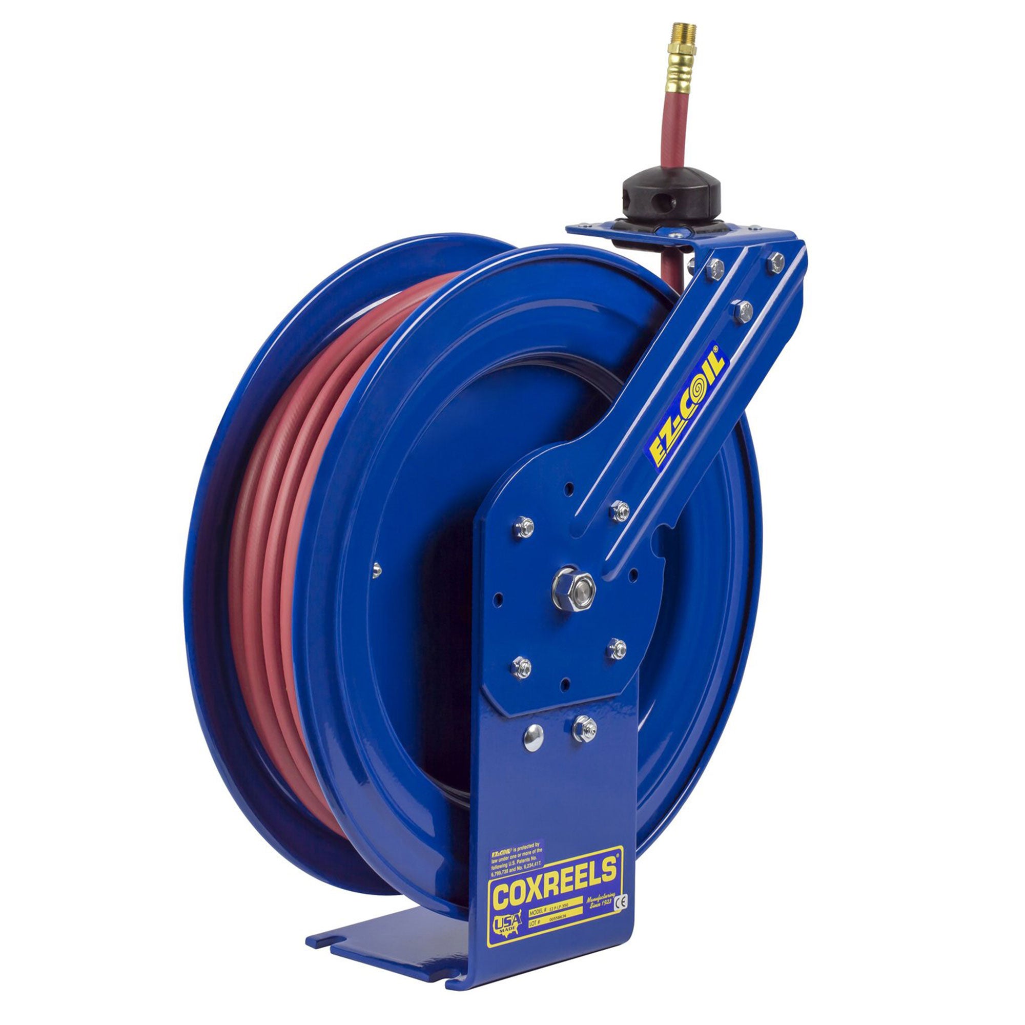 Coxreels EZ-P-LP-350 Low Pressure EZ Coil Retractable Air and Water Hose Reel