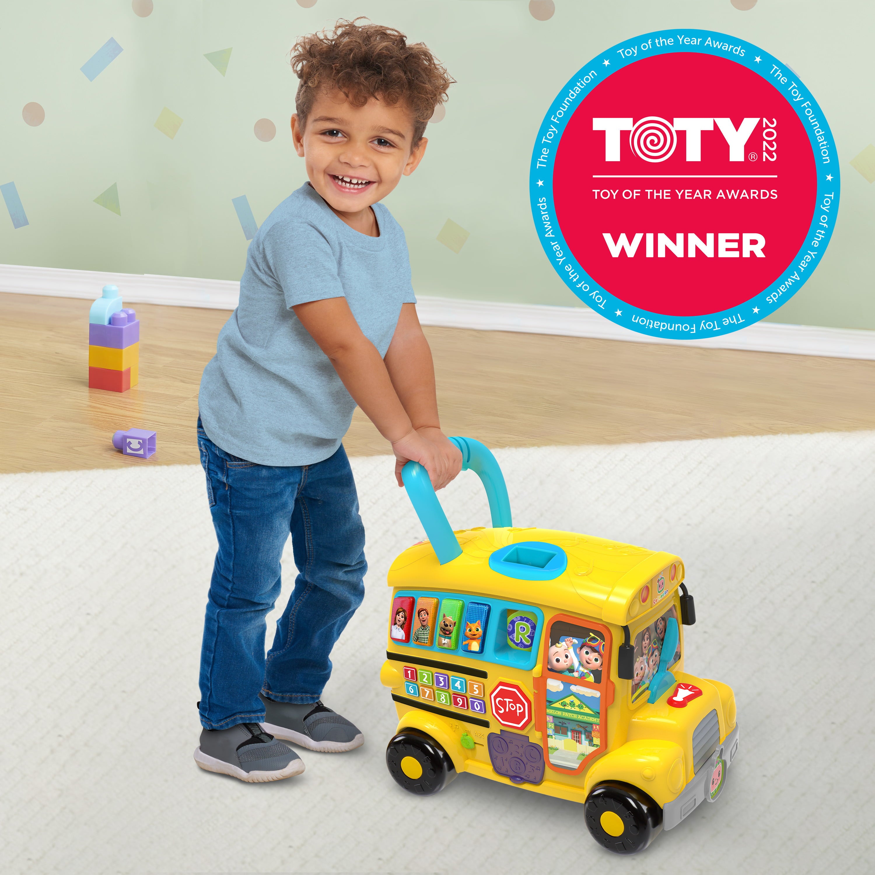 CoComelon Ultimate Adventure Learning Bus， Preschool Learning and Education， Officially Licensed Kids Toys for Ages 18 Month， Gifts and Presents