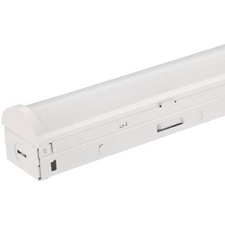 Metalux 8 ft. Linear White Integrated LED Warehouse Strip Light with 8176 Lumens 4000K UNV Voltage 8SL8040