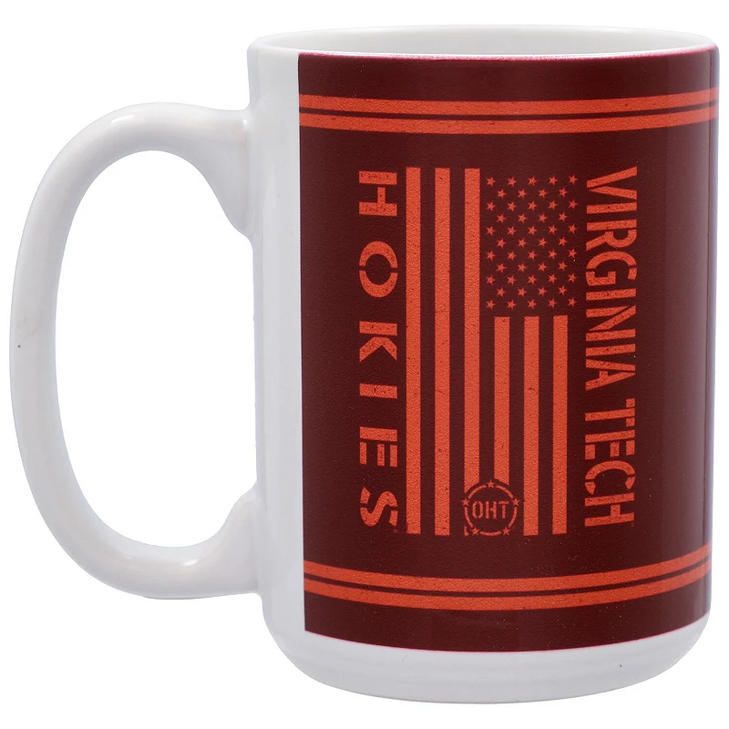 Virginia Tech Hokies 15oz. OHT Military Appreciation Mug