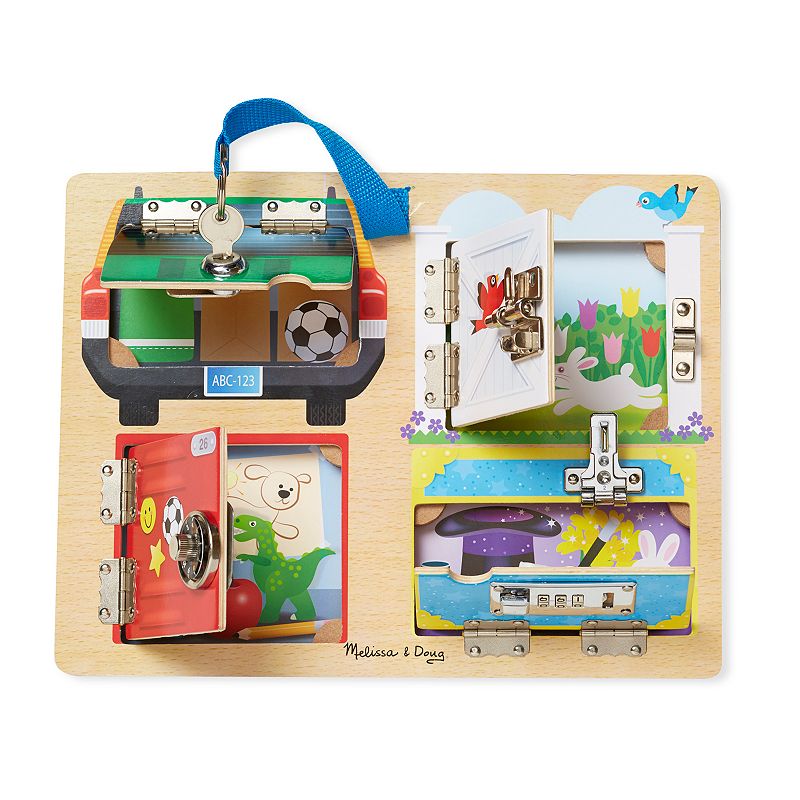 Melissa and Doug Locks and Latches Board