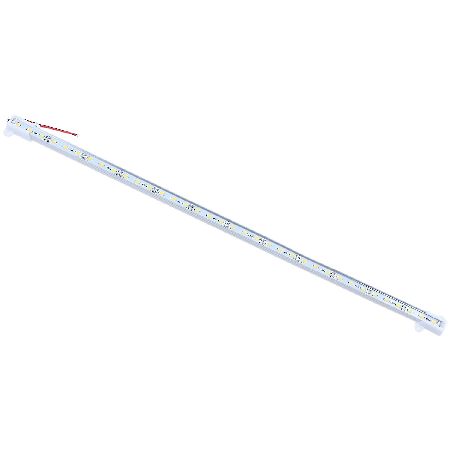 50cm 12v 36 Led 5050 Smd Hard Strip Bar Light Aluminum Rigid Warm White