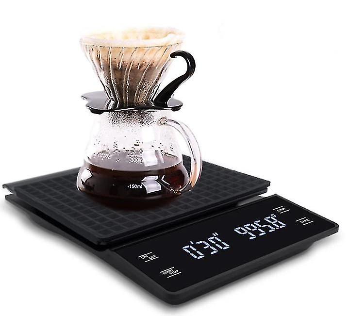 Electric Coffee Scale Food Baking Scales With Time Counter