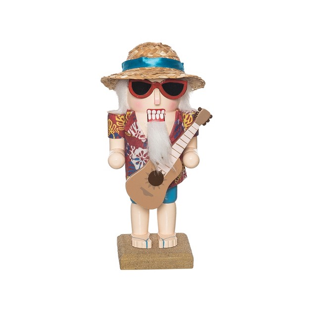 Gallerie Ii Nutcracker W guitar Figurine