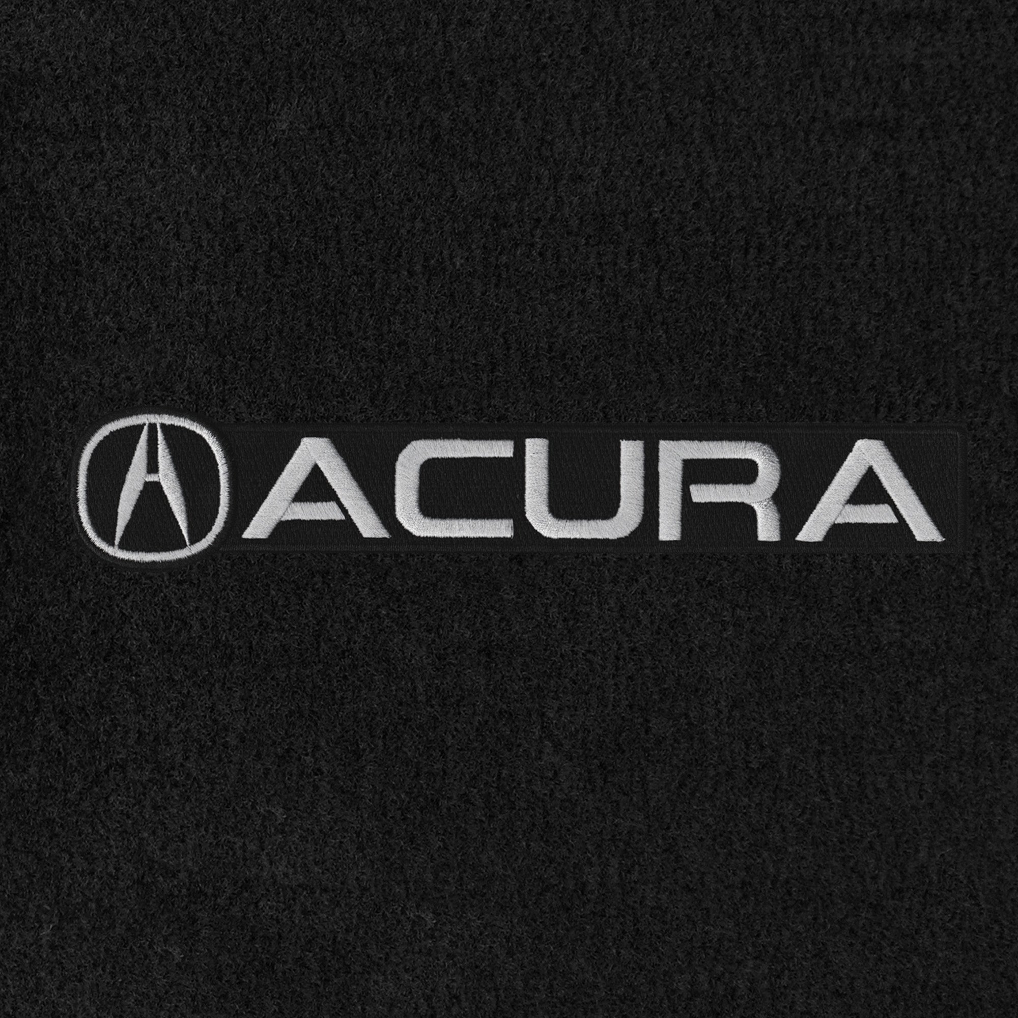 Lloyd Mats Custom Fit Floor Mats for Acura RLX 2014-2016 LogoMat 2Pc Set Charcoal (No Hybrid)