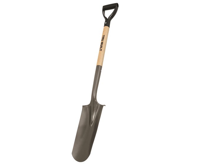 Truper TruBuilt Drain Spade with D Handle - 31178