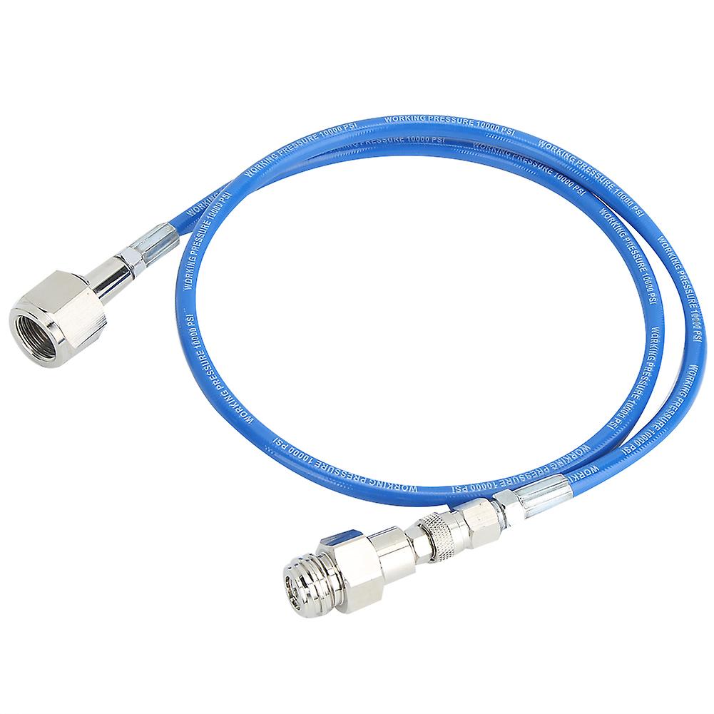 1m/3.3ft Blue G1/2-14 Co2 Hose Soda Water Adapter Hose Kit Accessories For Sodastream