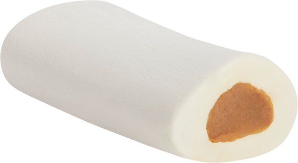 Redbarn Duo Peanut Butter and Jelly Flavor Filled Dog Bone， Small