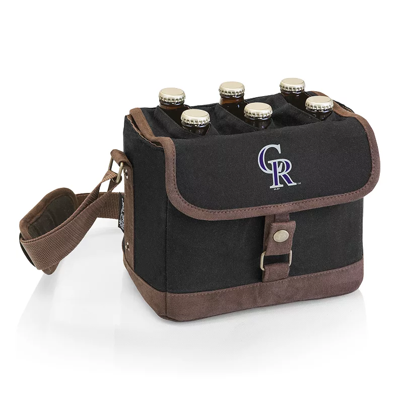 Colorado Rockies Beer Caddy Cooler Tote with Opener